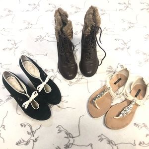 Size 7.5 women shoe bundle